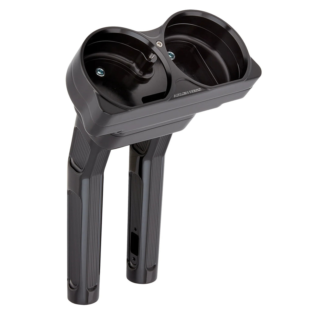 Arlen Ness METHOD® BAGGER KICKBACK RISERS, BLACK