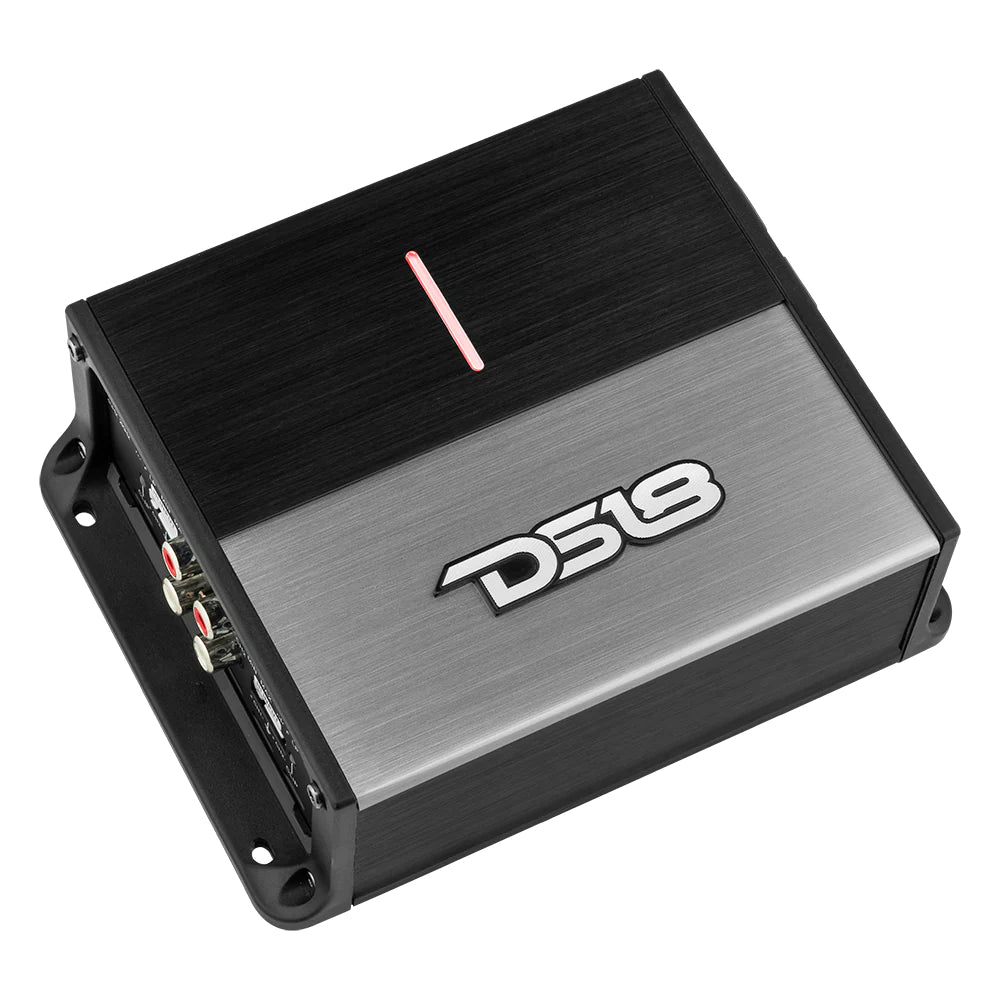 DS18 ION Compact Full-Range Class D 4-Channel Amplifier 4 x 150 Watts RMS @ 4-ohm