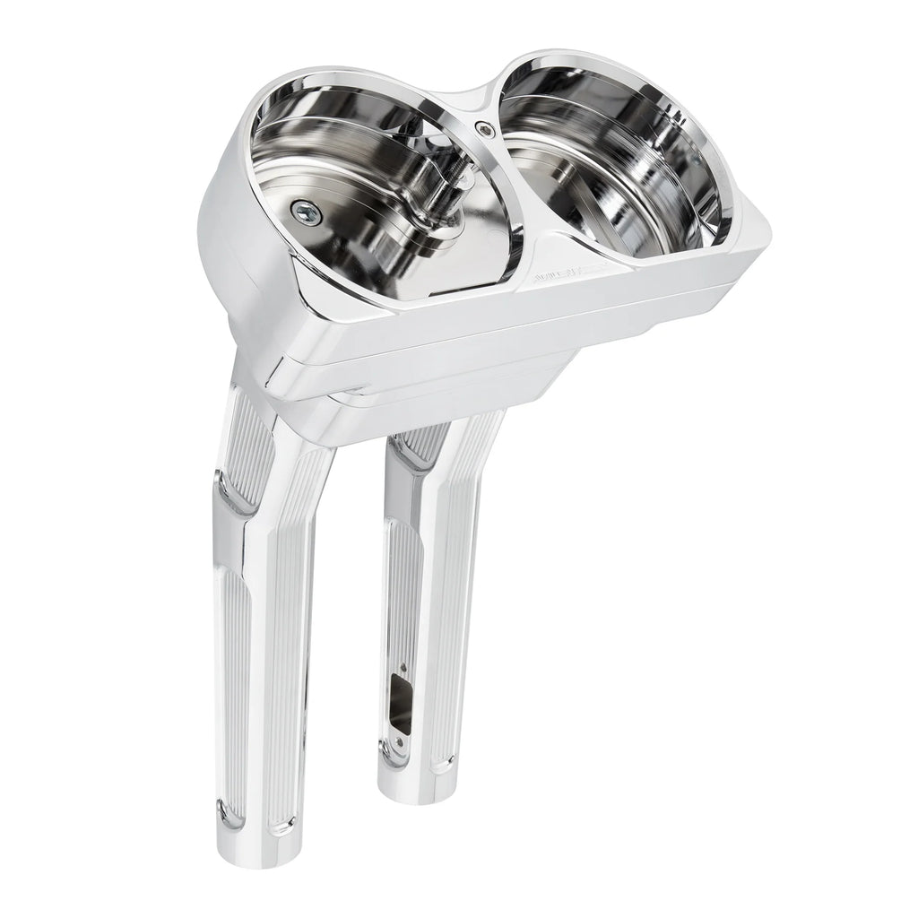 Arlen Ness METHOD® BAGGER KICKBACK RISERS, CHROME