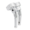 Arlen Ness METHOD® BAGGER KICKBACK RISERS, CHROME