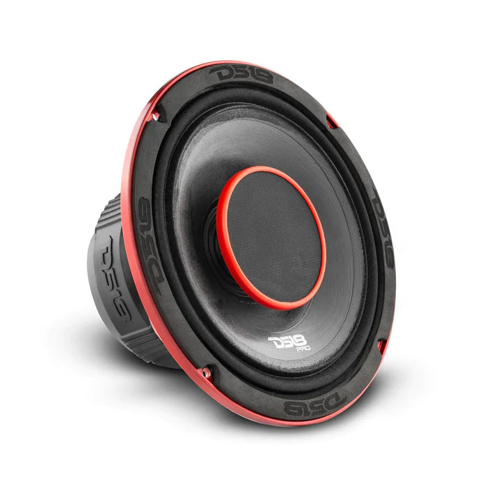 DS18 PRO 6.5" Coaxial Hybrid Mid-Range Water resistant Cone Loudspeaker with Built-in Driver 225 Watts Rms 4-Ohm (Single Unit)