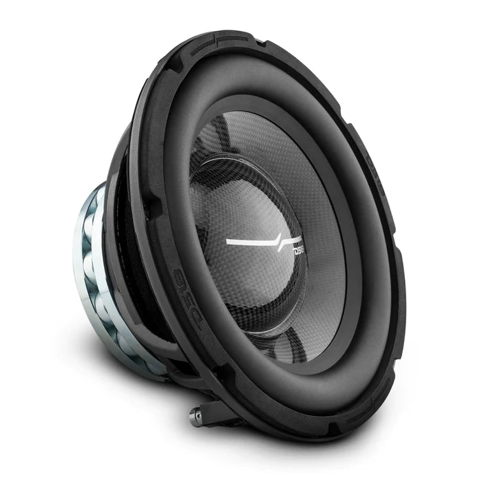 DS18 PRO 10" Neodymium Water resistant Carbon Fiber Cone Mid-Bass Woofer 450 Watts Rms 4-Ohm (Single Unit)