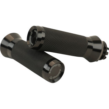 LA Choppers Performance Grips For Harley With Throttle By Wire - Black