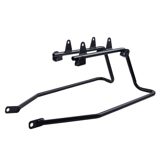 Advanblack BLACK HARD SADDLEBAGS CONVERSION BRACKETS FOR M8 Street Bob & Low Rider S/ ST