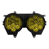 Hogworkz Goldtooth™ Performance LED Headlight for Harley® Road Glide '15-'25