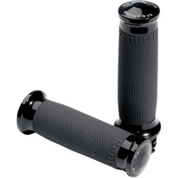 Performance Machine Contour Renthal Wrapped Grips Black