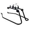 Advanblack BLACK HARD SADDLEBAGS CONVERSION BRACKETS FOR M8 Street Bob & Low Rider S/ ST