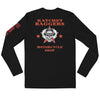 RBMS Skull Star Long Sleeve Fitted Crew