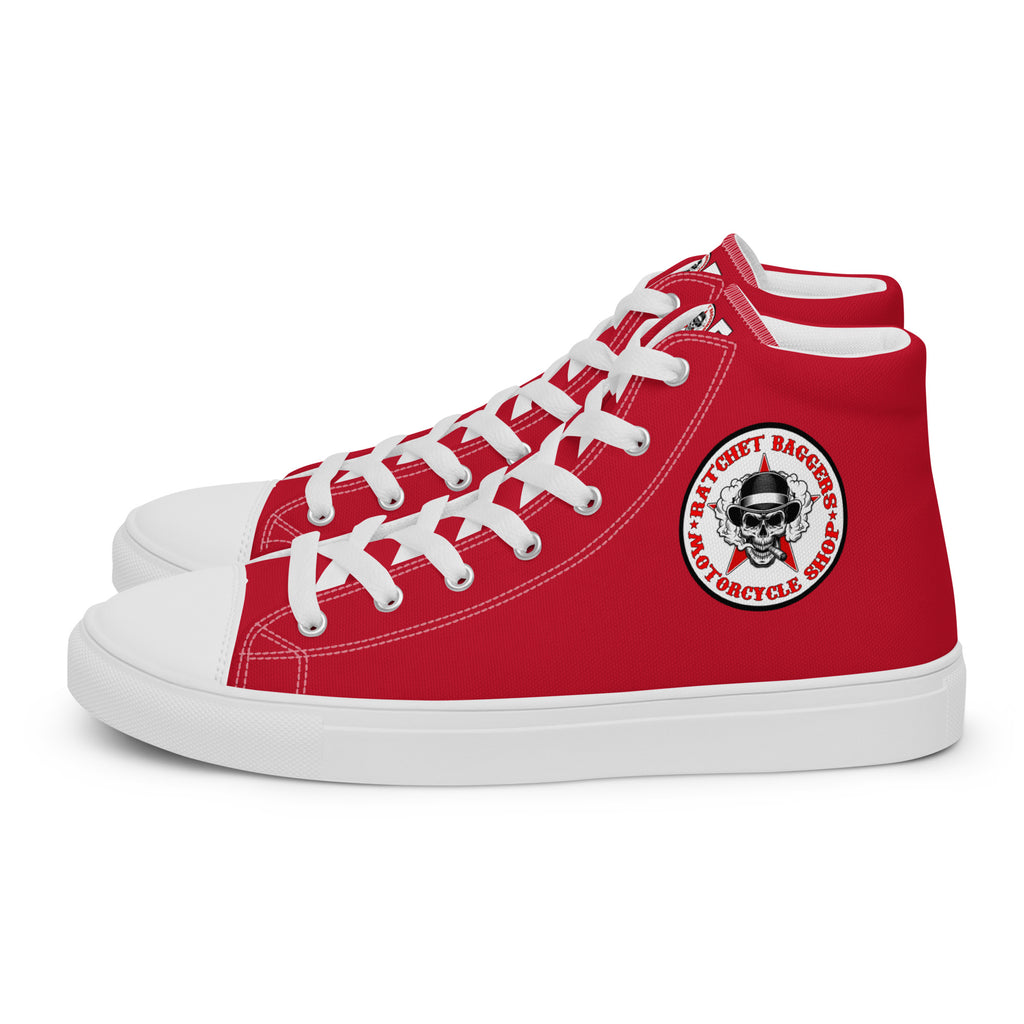 Ratchet Baggers Redrum Men’s High Top Canvas Shoes