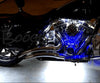 Boogie Lights 90 LED Motorcycle Engine LED Light Kit with Ground Effects