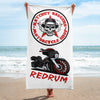 Ratchet Baggers Redrum Beach Towel