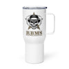 Ratchet Baggers Skull Goldish Travel mug with a handle