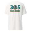 305 Made In Dade Fins Gildan Unisex classic tee