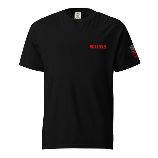 RBMS Redrum Pop out Unisex garment-dyed heavyweight t-shirt