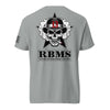 RBMS Skull Black Lucky 13 Unisex garment-dyed heavyweight t-shirt