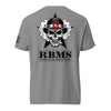 RBMS Skull Black Lucky 13 Unisex garment-dyed heavyweight t-shirt