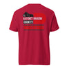 RBMS County Red Unisex garment-dyed heavyweight t-shirt