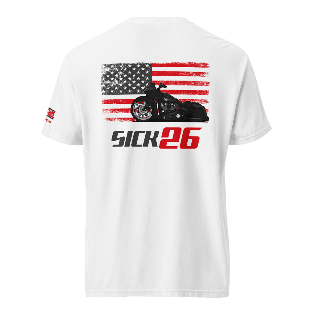 Sick26 Flag Unisex garment-dyed heavyweight t-shirt