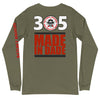 305 - Ratchet Baggers Made In Dade Unisex Long Sleeve Tee