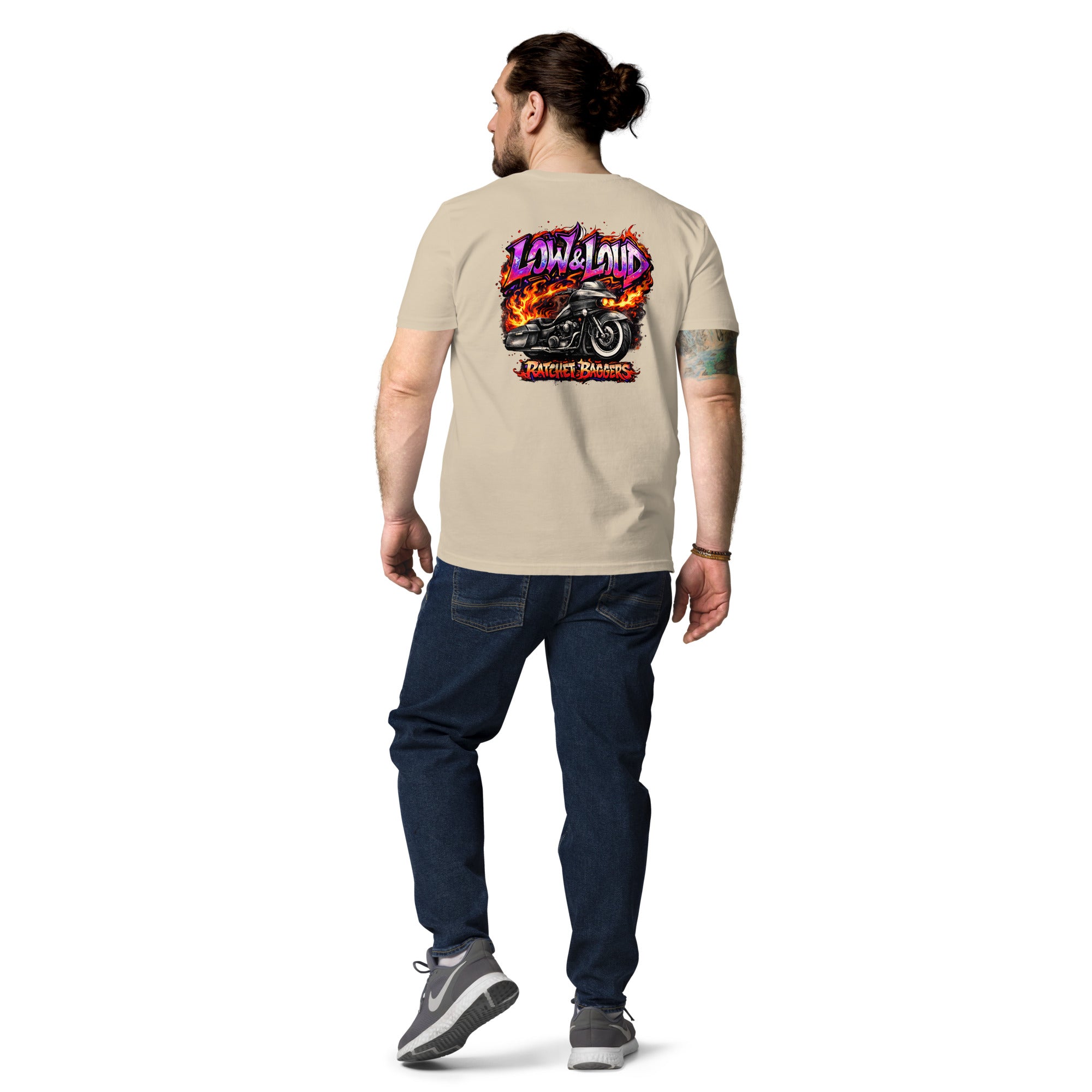 Ratchet's LOW AND LOUD  T's Unisex organic cotton t-shirt