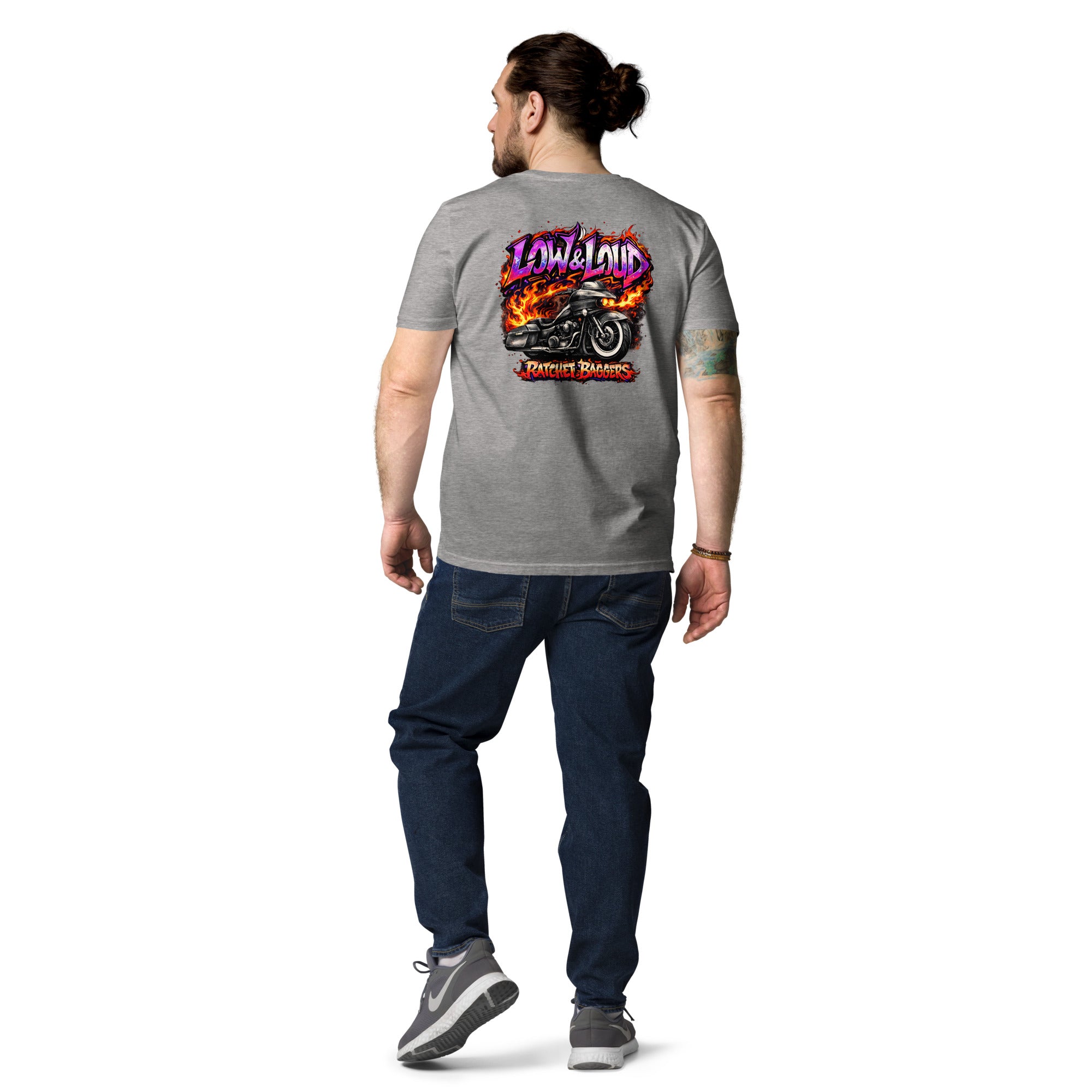 Ratchet's LOW AND LOUD  T's Unisex organic cotton t-shirt