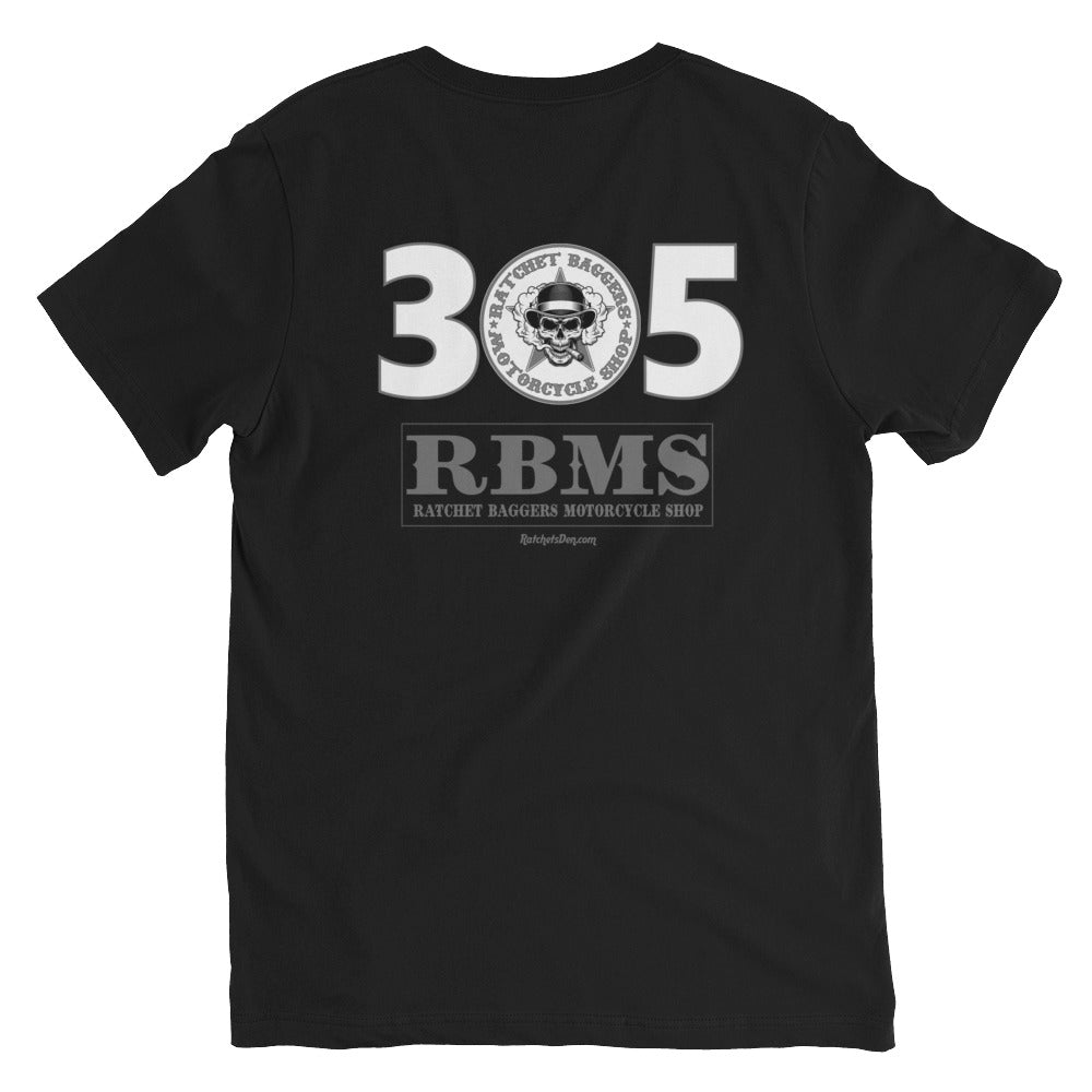 305 Color Blind RMBS Unisex Short Sleeve V-Neck T-Shirt