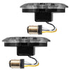 HOGWORKZ® Pro Grid™ LED Front Turn Signals for Harley-Davidson® | 1157 Base, Flat Lens