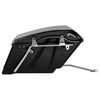 Hogworkz Unpainted Harley® Softail Standard Saddlebag Conversion Kit w/ Chrome Hardware for '84-'17