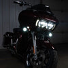 HOGWORKZ® Sequentialz™ LED Front Turn Signals for Harley-Davidson® | 1157 Base, Bullet Lens