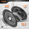 PRV Audio 8MR400B-4 Slim (Single Unit)