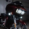 HOGWORKZ® Sequentialz™ LED Front Turn Signals for Harley-Davidson® | 1157 Base, Bullet Lens