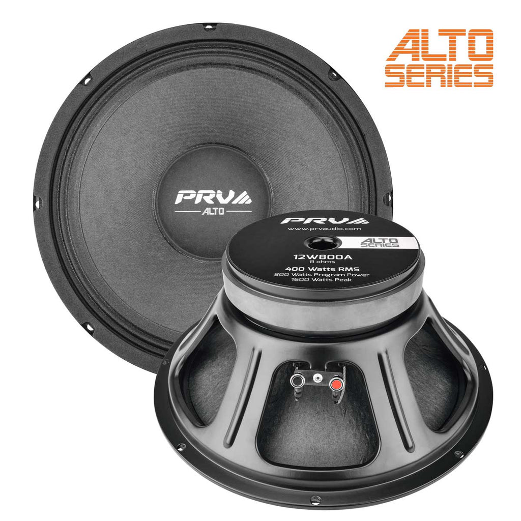 PRV Audio 12W800A 12" Pro Audio Woofer (Single Unit)