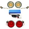 Custom Dynamics Complete Front & Rear Turn Signal Conversion Kit with Bullet Bezel Lenses