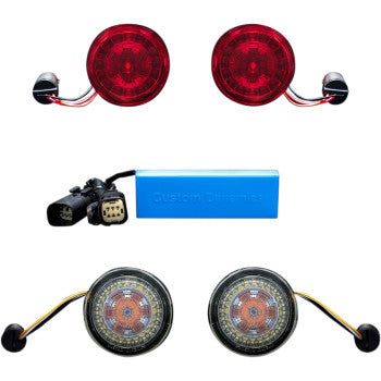 Custom Dynamics ProBEAM® Front And Rear Turn Signal Conversion Kit