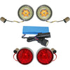 Custom Dynamics Complete Front & Rear Turn Signal Conversion Kit with Bullet Bezel Lenses