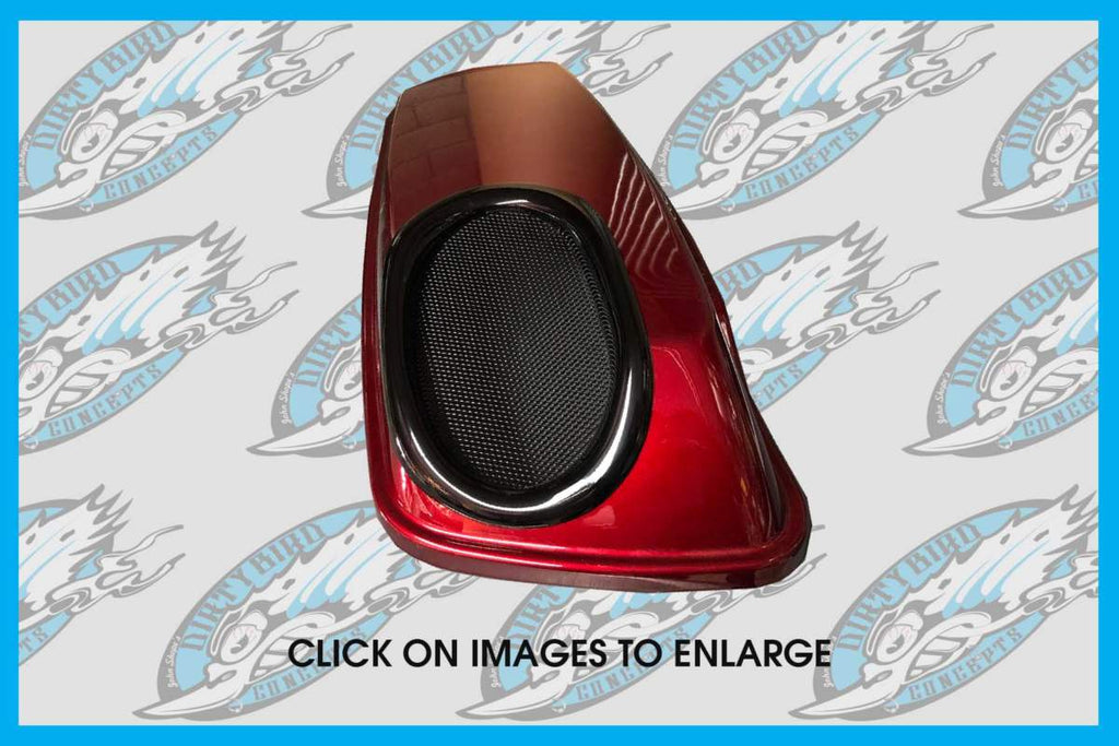 Dirty Bird Harley Loud Speaker Lid-Serts 2014 to 2022