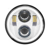 Hogworkz 5 3/4" LED Chrome HALOMAKER® Headlight