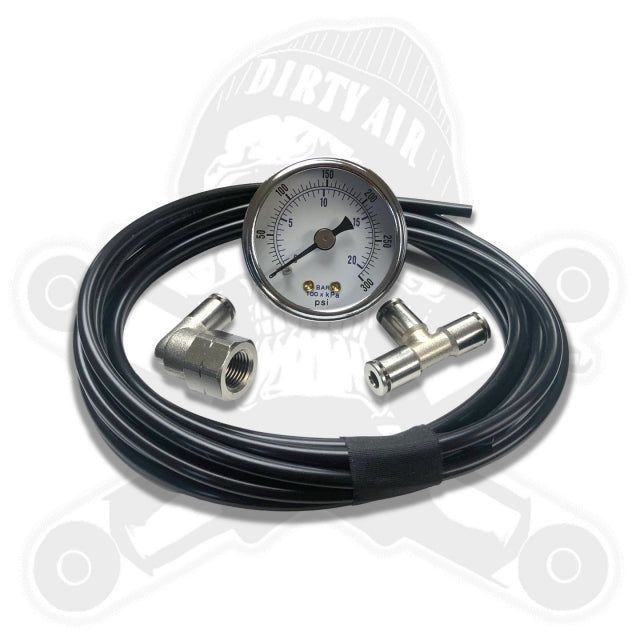 Dirty Air Test Gauge Kit - 300 PSI