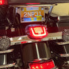 HOGWORKZ® Uproar Sequential LED Taillight w/ Plate Light | Clear