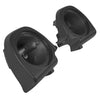 Hogworkz Unpainted 6.5" Lower Vented Fairing Speaker Pod Mounts for Harley® Touring '94-'22