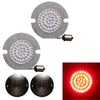 HOGWORKZ® LED Rear Turn Signals for Harley-Davidson® | 1156 Base, Flat Lens