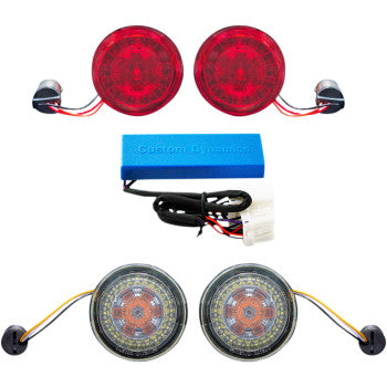 Custom Dynamics ProBEAM® Front And Rear Turn Signal Conversion Kit