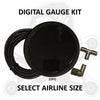 Dirty Air Gauge Kit - 2-1/16" Digital Air Pressure