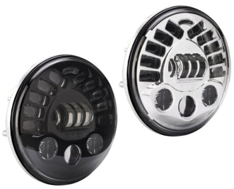 JW Speaker 7" Adaptive 2 Series LED Motorcycle Headlight, Harley & Indian