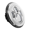 Hogworkz 7" LED Chrome HALOMAKER® Headlight (Harley® Daymaker™ Replacement)