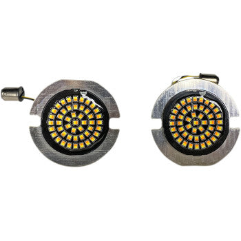 Custom Dynamics Genesis® 4 Amber/White LED Turn Signal Inserts