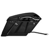 Hogworkz Unpainted Harley® Softail Stretched Saddlebag Conversion Kit w/ Black Hardware for '84-'17