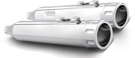 Freedom Eagle Slip-Ons Chrome w/Chrome Tip `17-Up