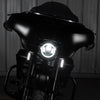 Hogworkz 7" LED Black HALOMAKER® Headlight (Harley® Daymaker™ Replacement)