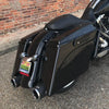 Hogworkz Unpainted Stretched Saddlebags 4" Extended for Harley® Touring '94-'13